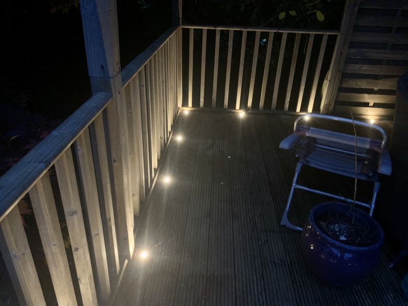 Deck with Integrated Lighting