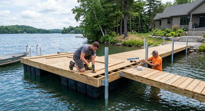 Dock Enlargement in Olathe, KS